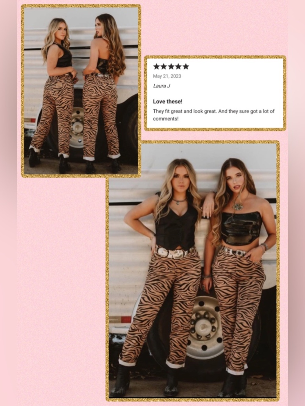 WRANGLER WOMEN'S HIGH RISE WILD WEST 🐅PURR PRINT JEANS 30x28 ANTHROPOLOGIE FP - Picture 15 of 15
